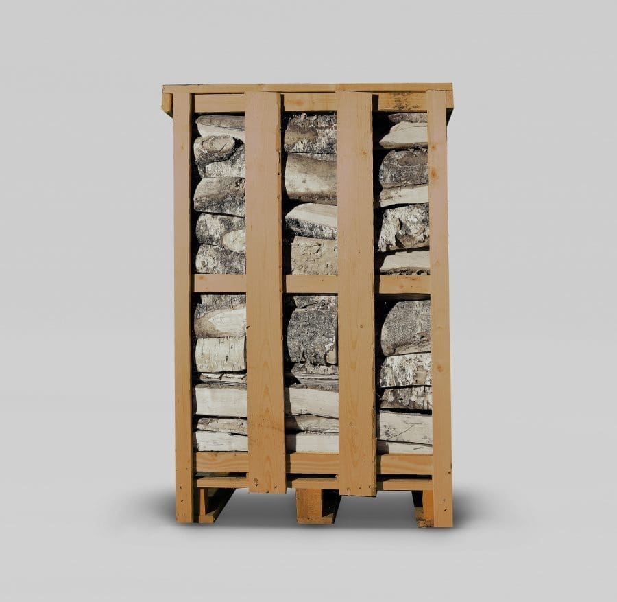 Sterling Silver Birch Firewood - XL Crate
