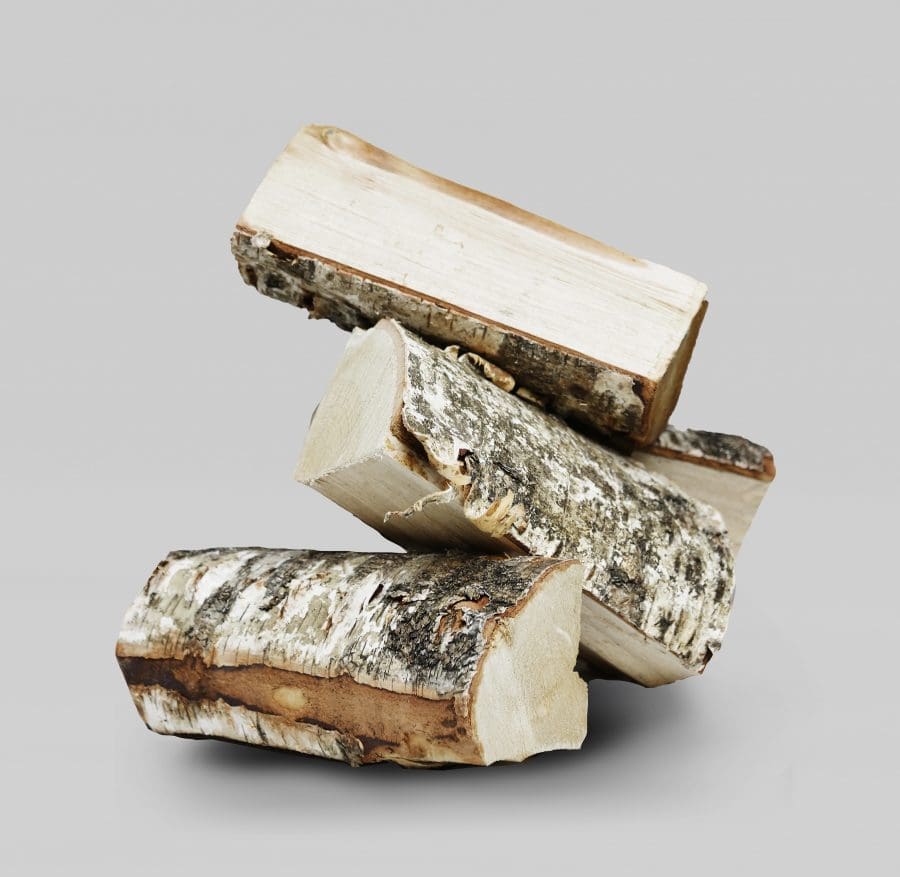 Sterling Silver Birch Firewood - XL Crate