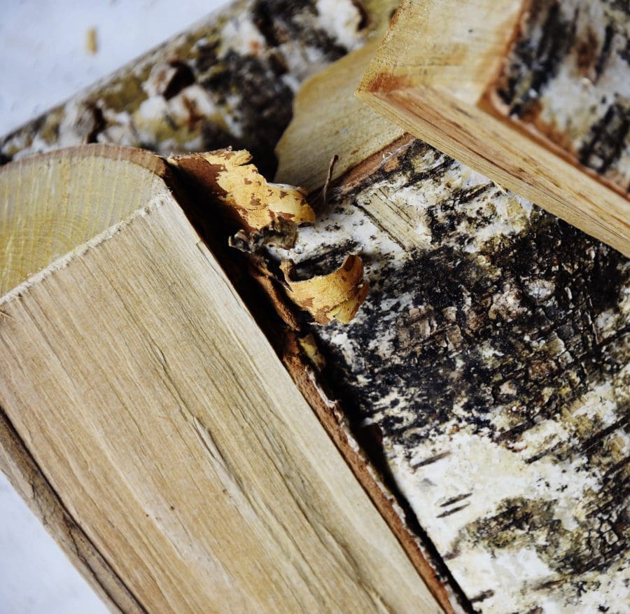 Sterling Silver Birch Firewood - XL Crate