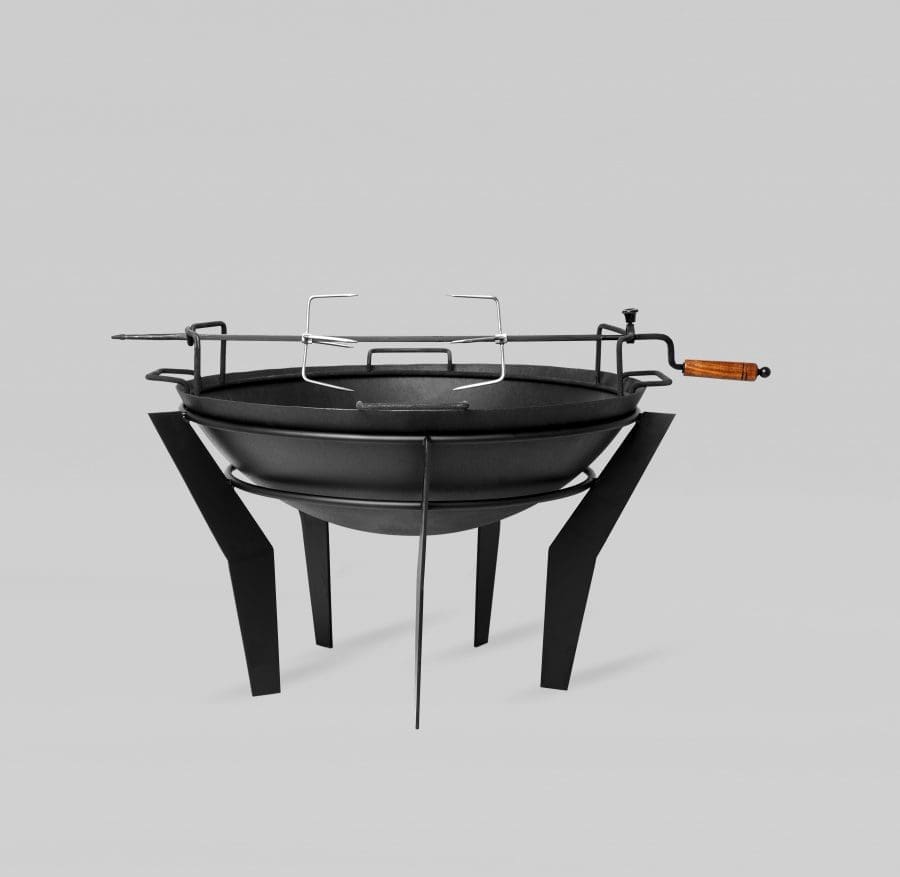 Outdoor Colorado Iron Stainless Steel Rotisserie