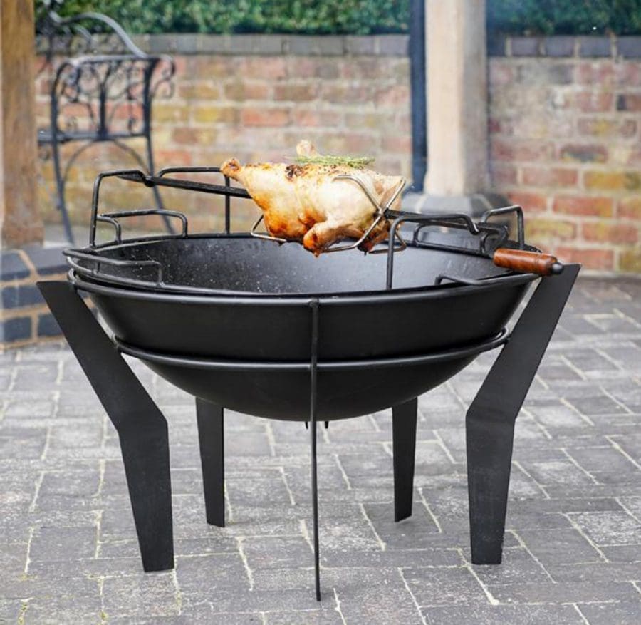 Outdoor Colorado Iron Stainless Steel Rotisserie